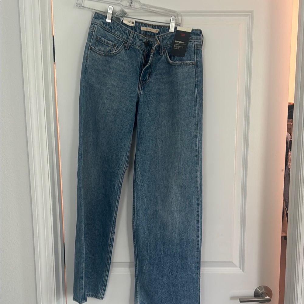 Levi's Blue Straight Leg Jeans Classic Denim